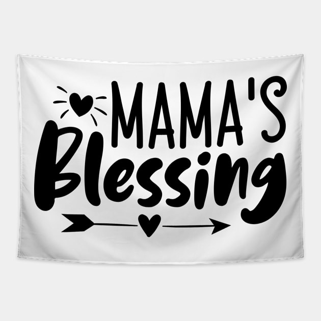 Mama's Blessing Tapestry by Sohidul Islam