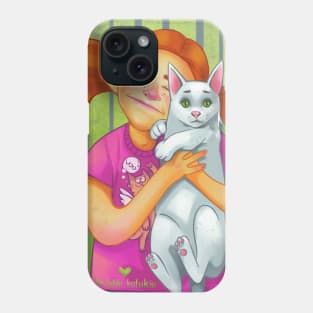 I love kitties. Phone Case