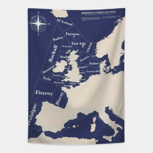 Shipping Forecast Tapestry