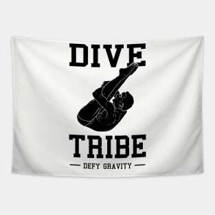 Mens Diving Dive Tribe 2 Springboard Platform Diver Tapestry