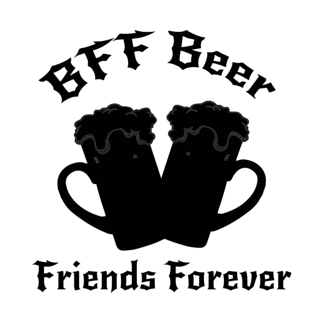 Funny Drinking Beer Friends Forever - Drinker by chrizy1688