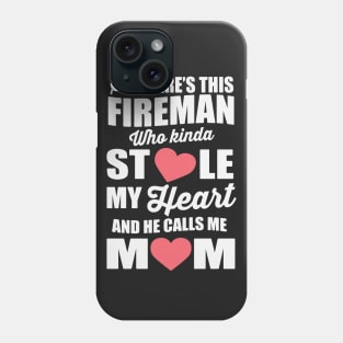 Fireman's Proud Mom Phone Case