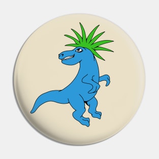 Dino Punk Tyrannosaurus Rex Pin