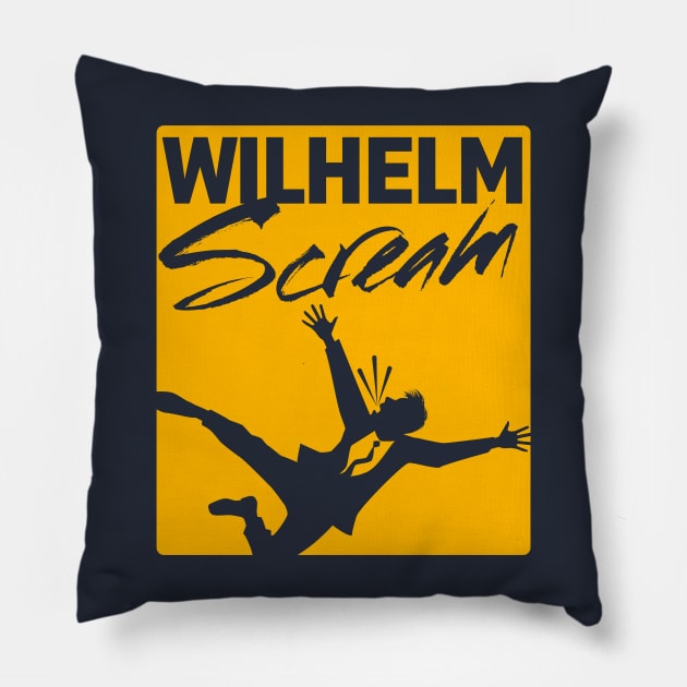 Wilhelm Scream Pillow by Meta Cortex
