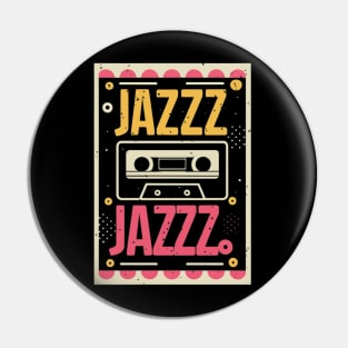 cassette Tape jazz Pin
