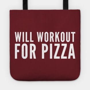 Will Workout For Pizza Tote