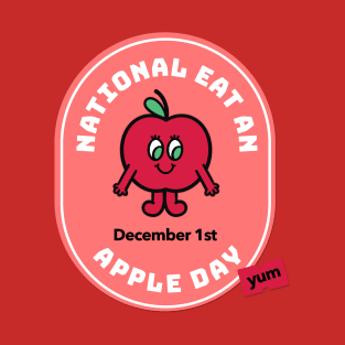 National Eat an Apple Day T-Shirt