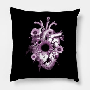 Floral heart 17 Pillow