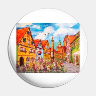 Germany. Rothenburg ob der Tauber Pin