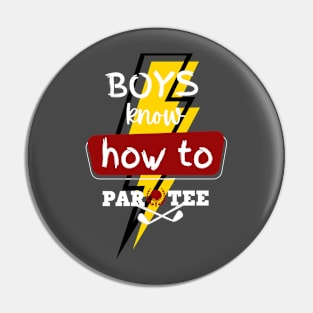 boys know how to partee Pin