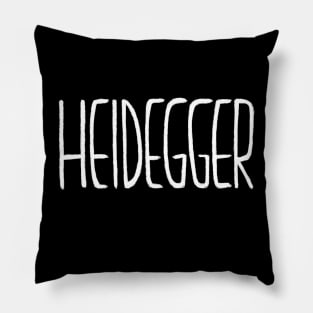 Martin Heidegger, Philosophy, Existentialism Pillow