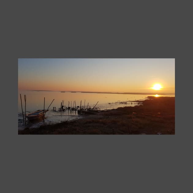 Sunset in the Venetian lagoon by simonebonato99@gmail.com