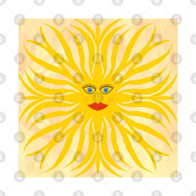 Hello Happy Sunshine by Rosemarie Guieb Designs