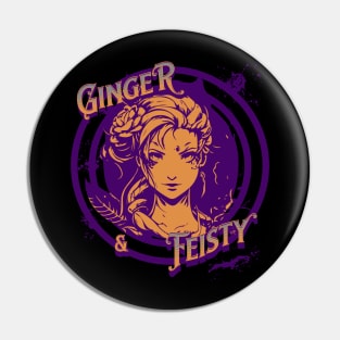 Ginger and Feisty Pin