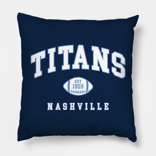 The Titans Pillow by CulturedVisuals