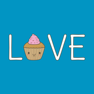 Cute Cupcake love t-shirt T-Shirt