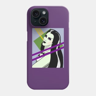 Lily Munster as a Nagle girl Phone Case