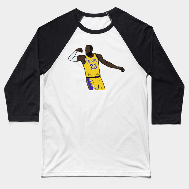 lakers baseball shirt