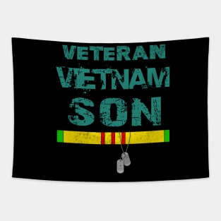 Veteran Vietnam Son don't mess with THE BEST Tapestry