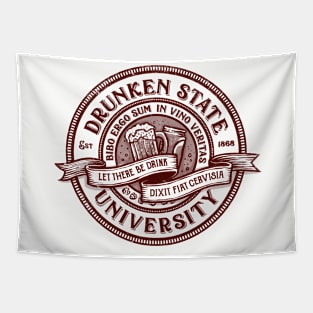 Drunken State University Tapestry