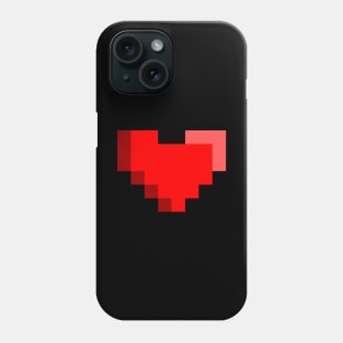 DIGITAL PIXEL HEART Phone Case