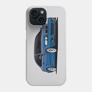 e 46 bmw blue Phone Case