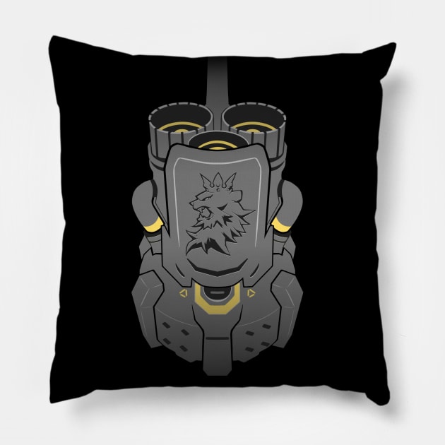 Hammer Down (hammer only) Pillow by Meechemax