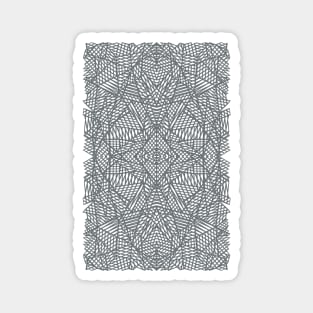 Ab Lace Black and Grey Magnet