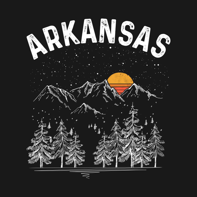 Vintage Retro Arkansas State by DanYoungOfficial