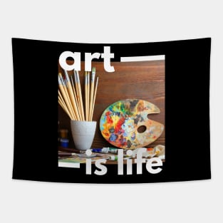 Art is Life Tapestry