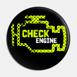 Mechanic Car Check Engine Mechanics Pin