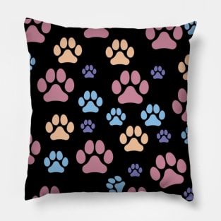 Cute Dog Paws Design Pillow