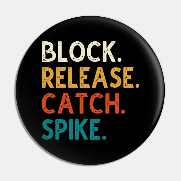 Block Release Catch Spike Pin by DragonTees