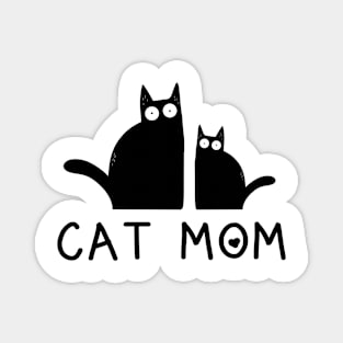 Cat Mom Magnet