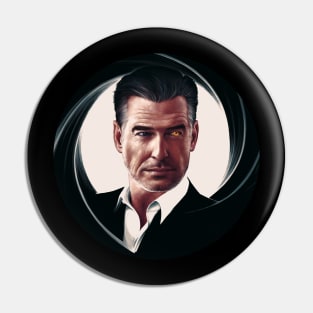 Golden eye Pin