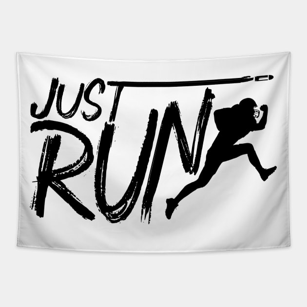 Just Run Tapestry by 66designer99