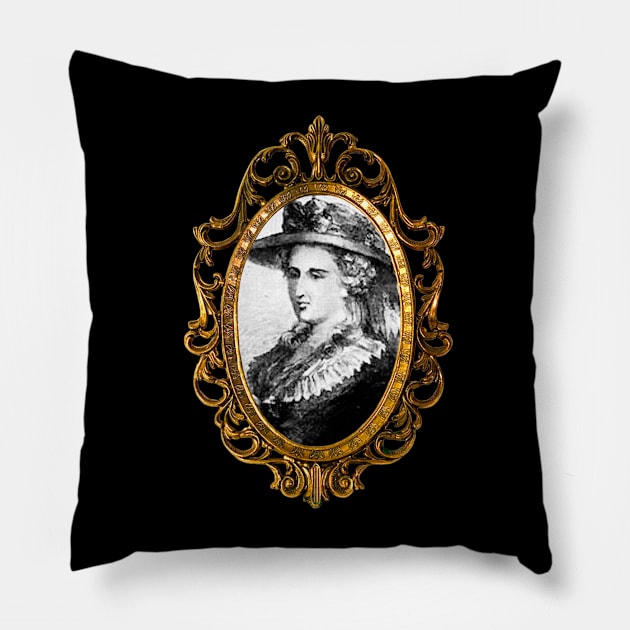 Ann Radcliffe Pillow by TheLiterarian