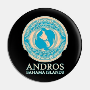 Andros Bahamas Dolphins Pin