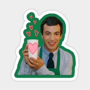 Nathan Fielder Cup of Love Magnet