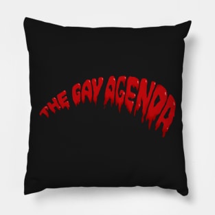 The Gay Agenda Pillow