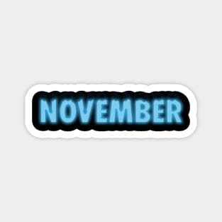 Blue November Magnet