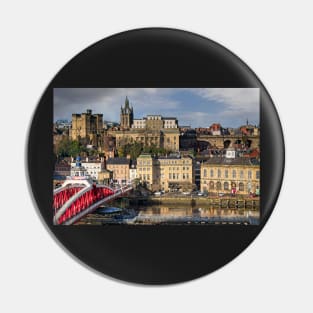 Newcastle Upon Tyne Cityscape Pin