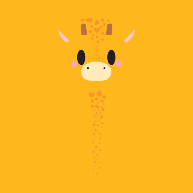 Cute Giraffe by anji