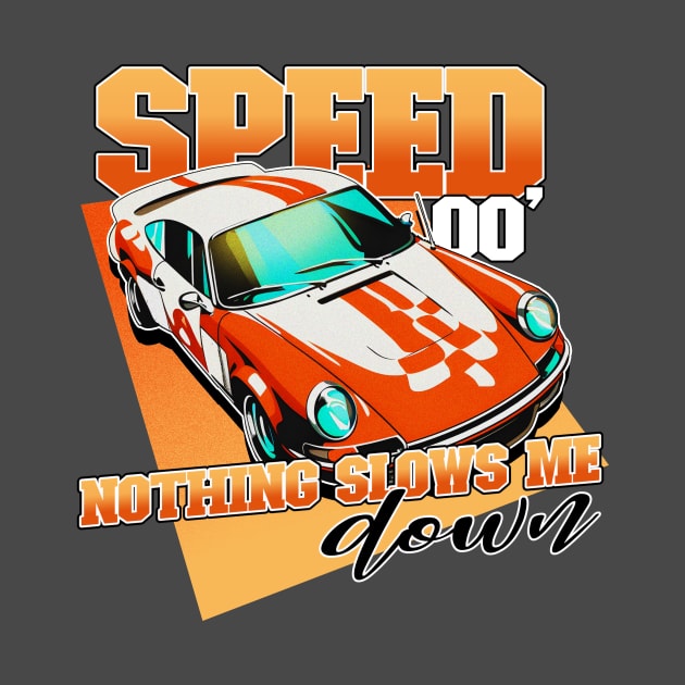 Race Car Driver SPEED by Tip Top Tee's