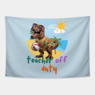 Teacher Off Duty Tapestry