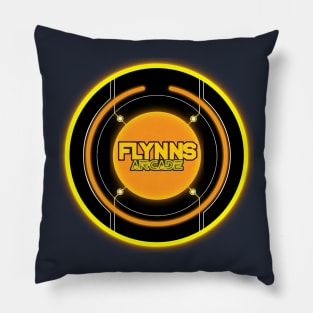Flynn's Orange Neon Pillow