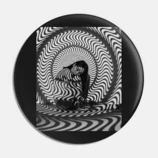 Girl lost in a Maze  Meditation and Yoga Design for Relation and Chill out wall art. Pin