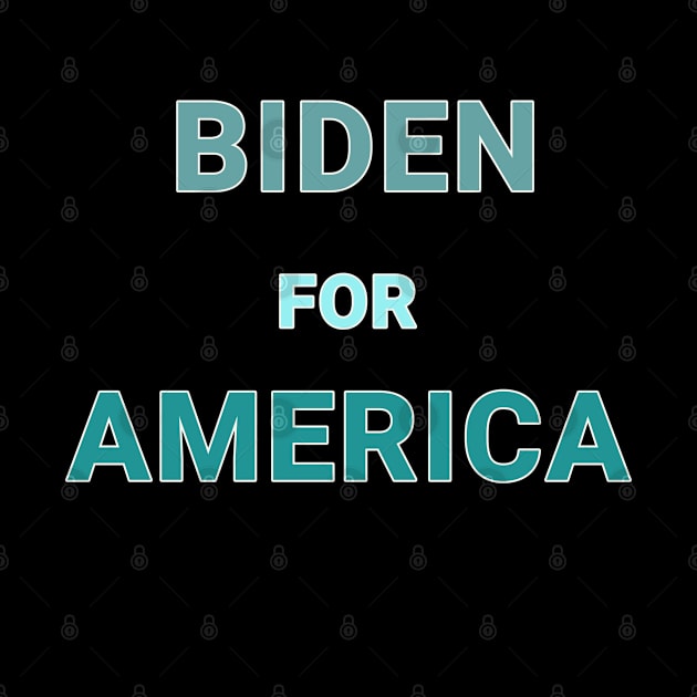 Biden For America by TANSHAMAYA