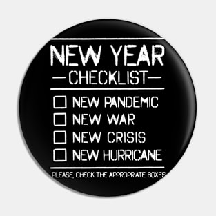 New Year Checklist. New Year New Fear! Pin