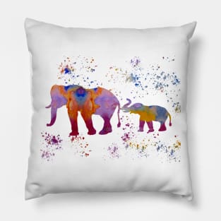 Elephants Pillow